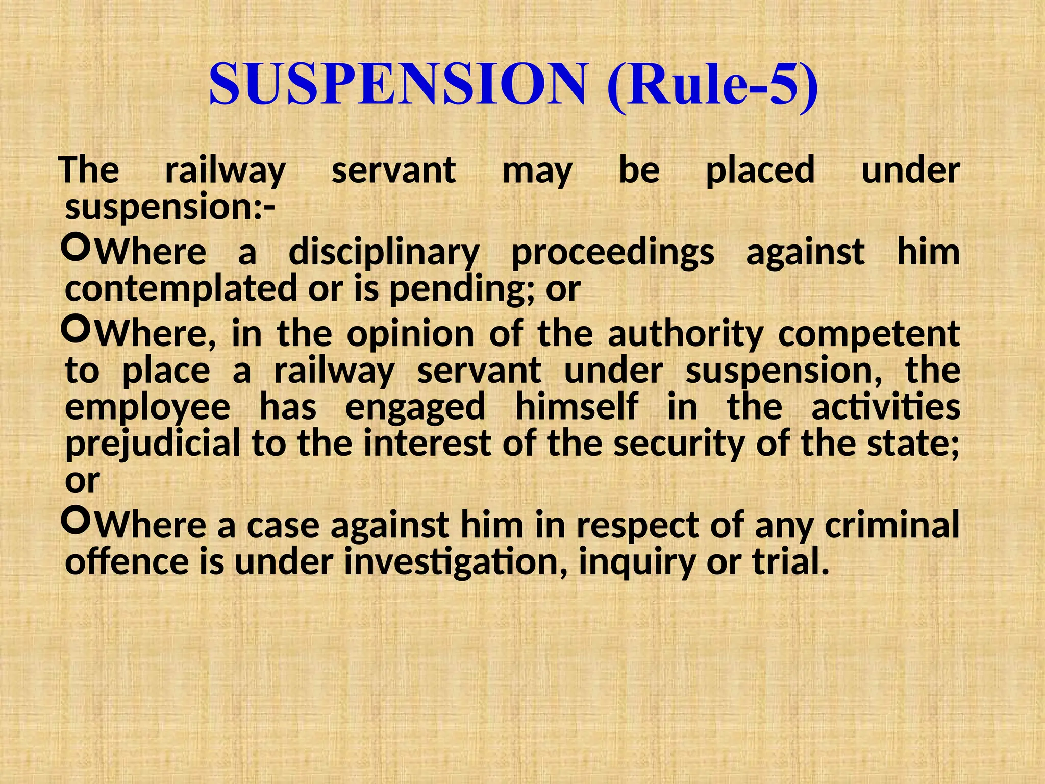 Getting Suspended Doesn’t Mean You’re Guilty